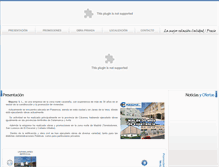 Tablet Screenshot of majuma.es